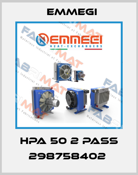 HPA 50 2 PASS 298758402  Emmegi