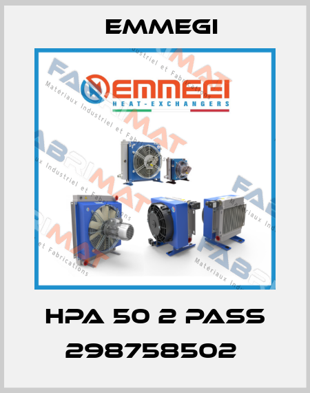 HPA 50 2 PASS 298758502  Emmegi