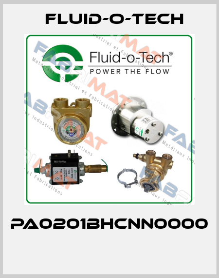 PA0201BHCNN0000  Fluid-O-Tech