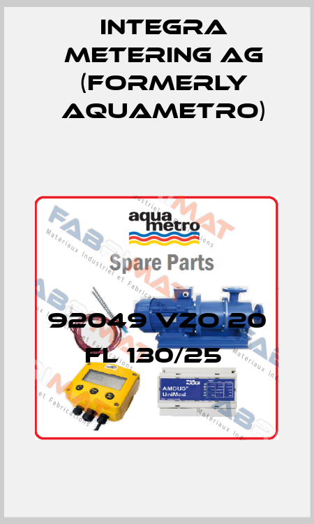 92049 VZO 20 FL 130/25  Integra Metering AG (formerly Aquametro)