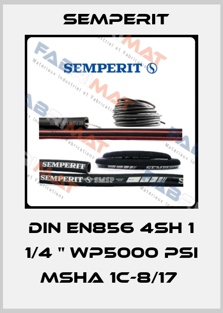 DIN EN856 4SH 1 1/4 " WP5000 PSI MSHA 1C-8/17  Semperit