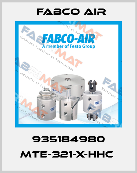 935184980 MTE-321-X-HHC  Fabco Air