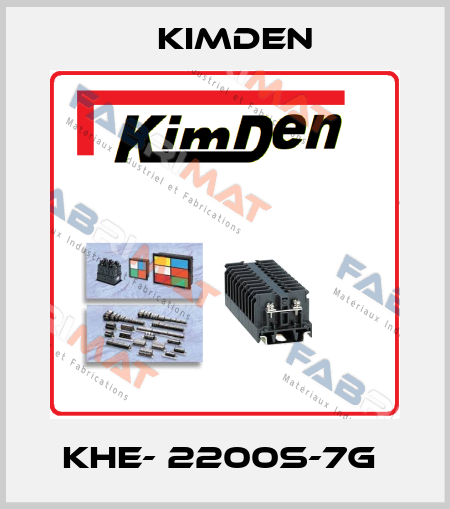 KHE- 2200S-7G  Kimden