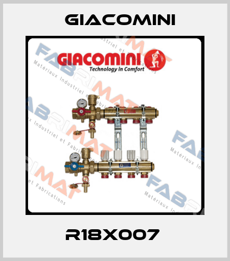 R18X007  Giacomini