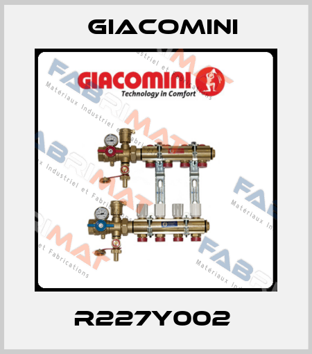 R227Y002  Giacomini