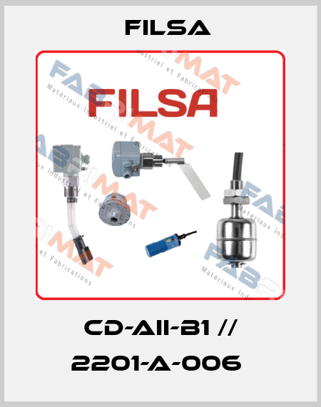 CD-AII-B1 // 2201-A-006  Filsa