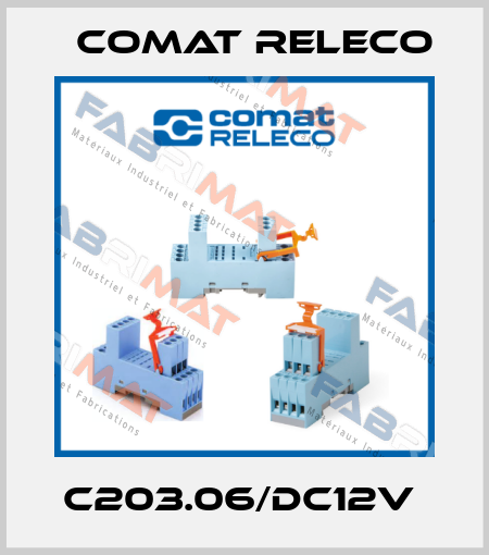 C203.06/DC12V  Comat Releco