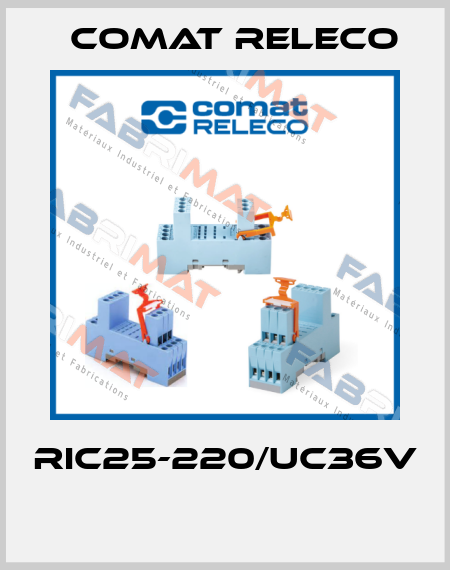 RIC25-220/UC36V  Comat Releco