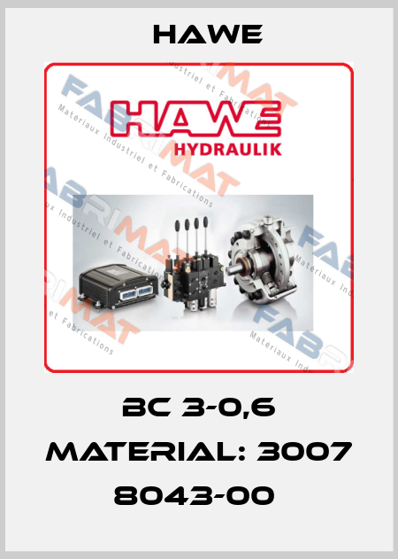 BC 3-0,6 Material: 3007 8043-00  Hawe