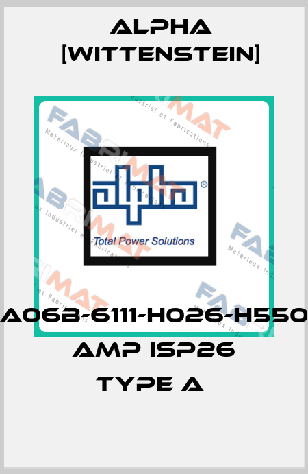 A06B-6111-H026-H550 AMP ISP26 TYPE A  Alpha [Wittenstein]