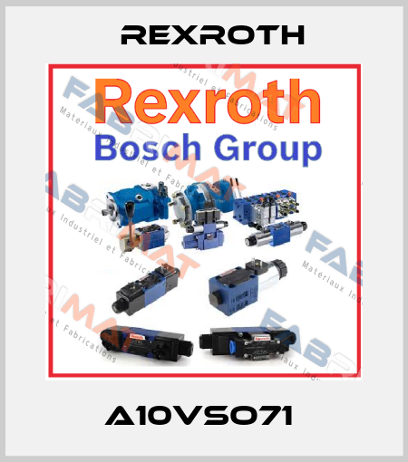 A10VSO71  Rexroth