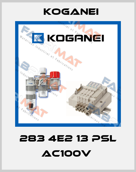 283 4E2 13 PSL AC100V  Koganei
