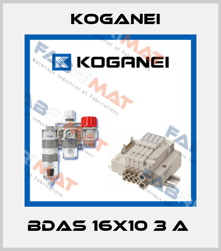 BDAS 16X10 3 A  Koganei