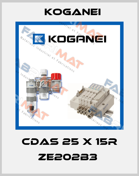 CDAS 25 X 15R ZE202B3  Koganei