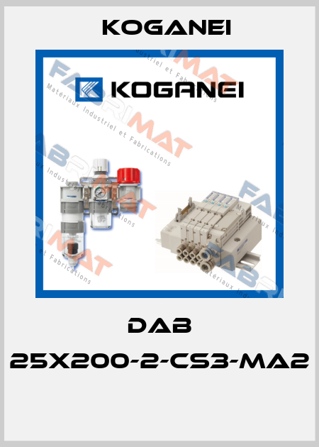 DAB 25X200-2-CS3-MA2  Koganei