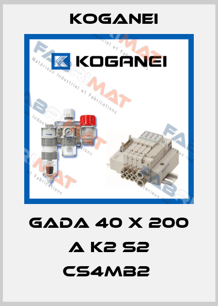 GADA 40 X 200 A K2 S2 CS4MB2  Koganei