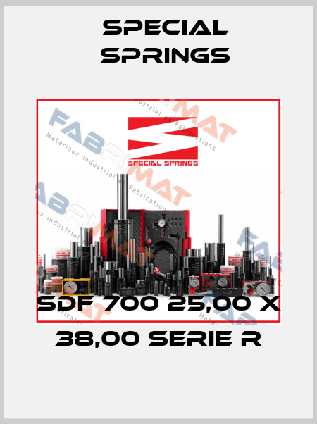 SDF 700 25,00 X 38,00 Serie R Special Springs