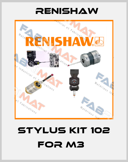 Stylus kit 102 for M3   Renishaw