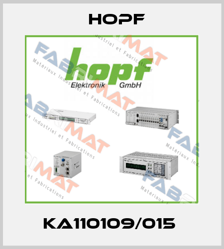 KA110109/015  Hopf