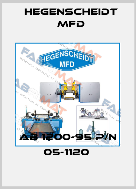 AB 1200-95 P/N 05-1120  Hegenscheidt MFD
