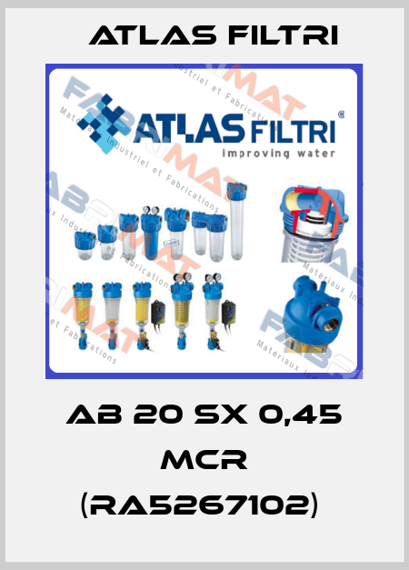 AB 20 SX 0,45 mcr (RA5267102)  Atlas Filtri