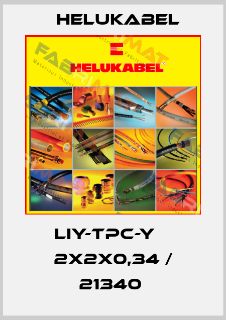 LiY-TPC-Y    2x2x0,34 / 21340  Helukabel