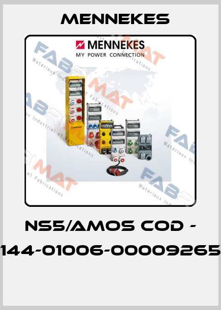 NS5/AMOS COD - 144-01006-00009265  Mennekes