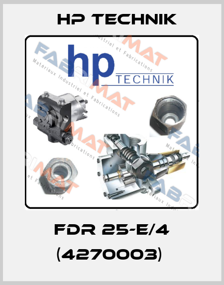 FDR 25-E/4 (4270003)  HP Technik