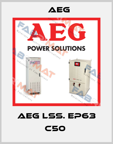 AEG LSS. EP63 C50  AEG