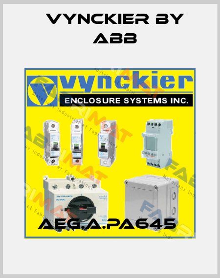 AEG.A.PA645  Vynckier by ABB