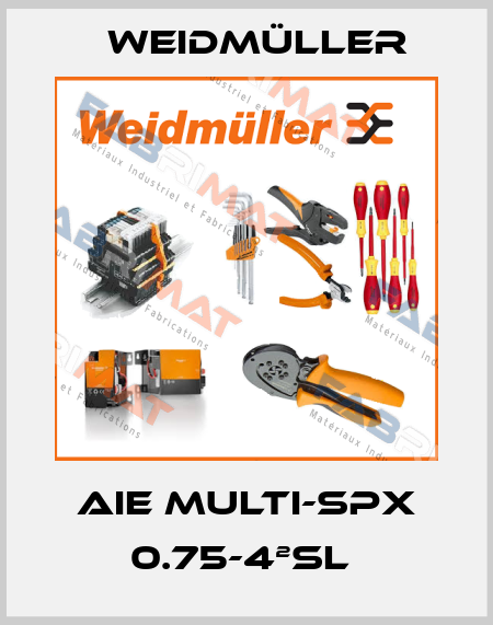 AIE MULTI-SPX 0.75-4²SL  Weidmüller