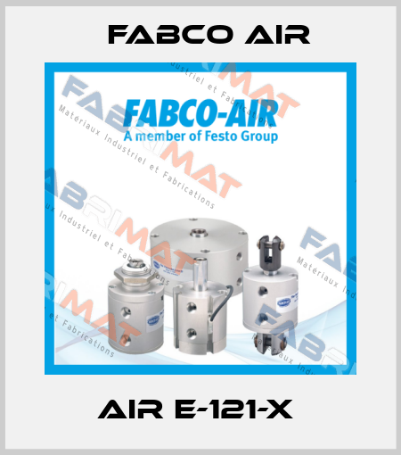 AIR E-121-X  Fabco Air