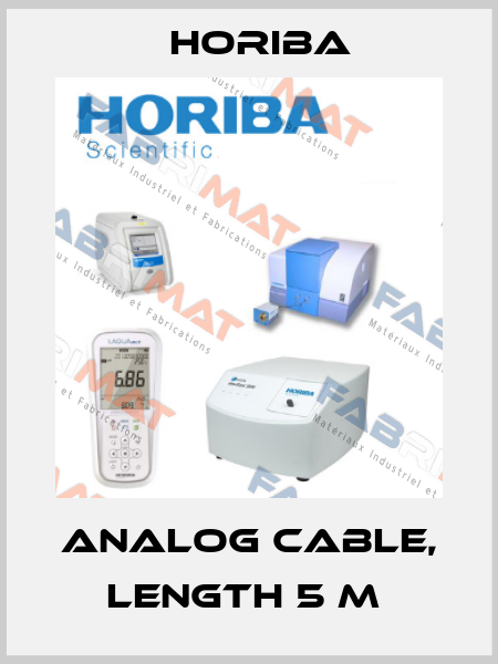 ANALOG CABLE, LENGTH 5 M  Horiba