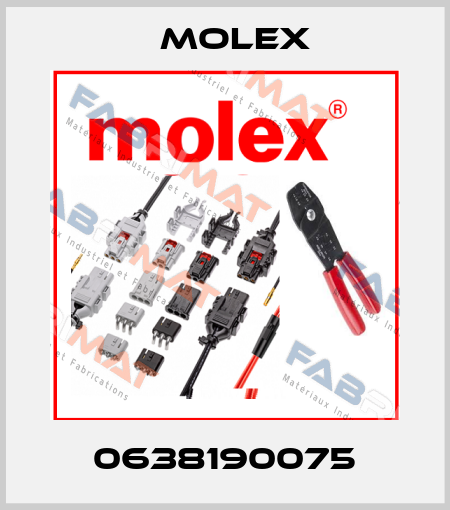 0638190075 Molex