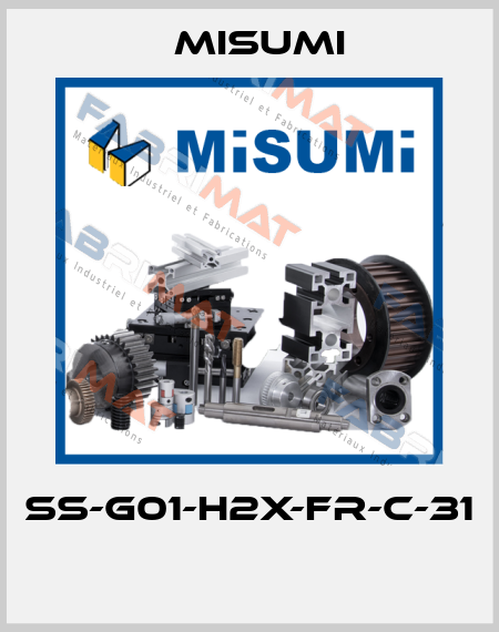 SS-G01-H2X-FR-C-31  Misumi