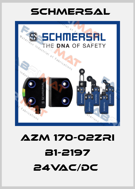 AZM 170-02ZRI B1-2197 24VAC/DC  Schmersal