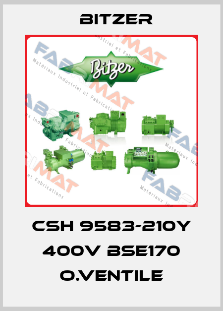 CSH 9583-210Y 400V BSE170 o.Ventile Bitzer