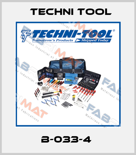 B-033-4  Techni Tool