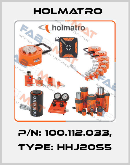 P/N: 100.112.033, Type: HHJ20S5 Holmatro
