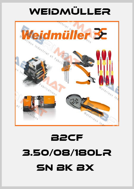 B2CF 3.50/08/180LR SN BK BX  Weidmüller
