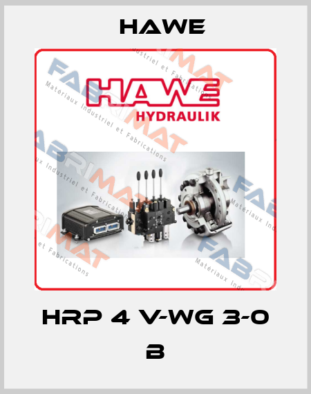 HRP 4 V-WG 3-0 B Hawe