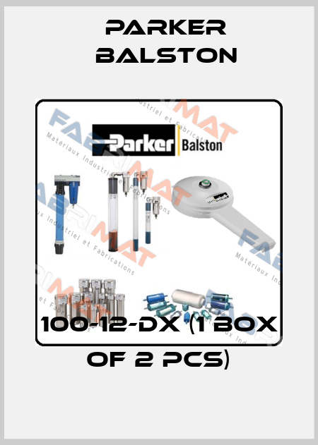 100-12-DX (1 box of 2 pcs) Parker Balston
