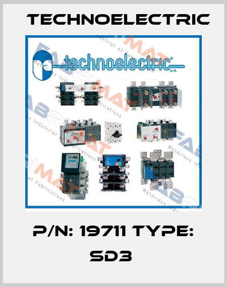 P/N: 19711 Type: SD3  Technoelectric