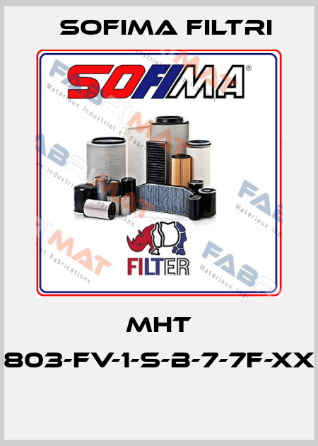 MHT 803-FV-1-S-B-7-7F-XX  Sofima Filtri