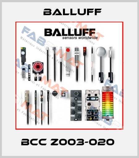 BCC Z003-020  Balluff