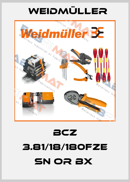 BCZ 3.81/18/180FZE SN OR BX  Weidmüller