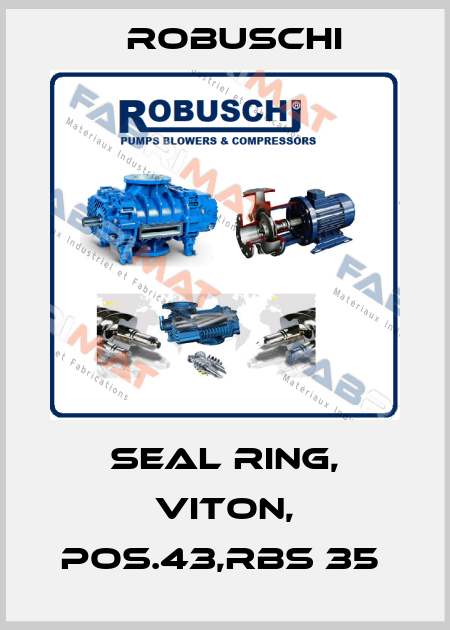Seal ring, Viton, Pos.43,RBS 35  Robuschi