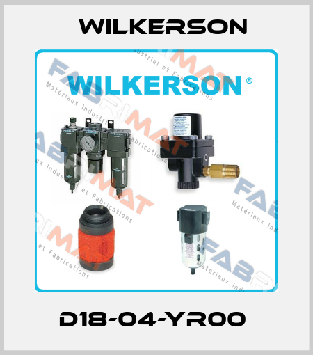D18-04-YR00  Wilkerson