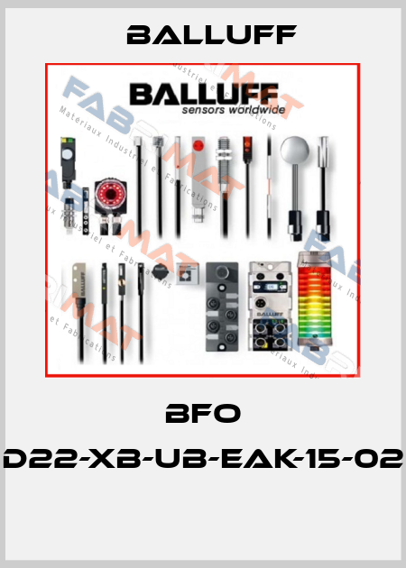 BFO D22-XB-UB-EAK-15-02  Balluff