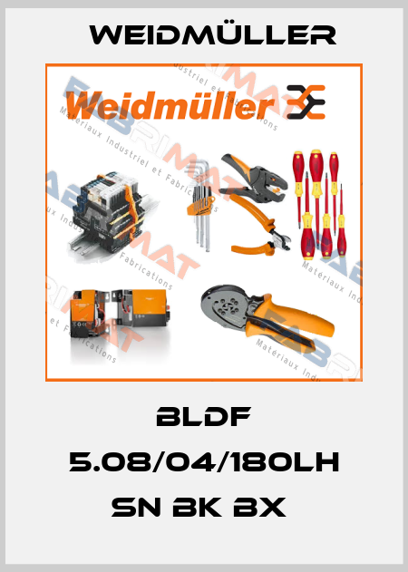 BLDF 5.08/04/180LH SN BK BX  Weidmüller